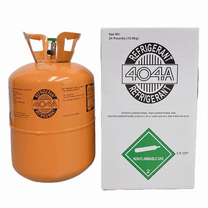 24Lb R404A Refrigerant Freon for Refrigeration Equipment - Steel Cylinder Packaging Tank
