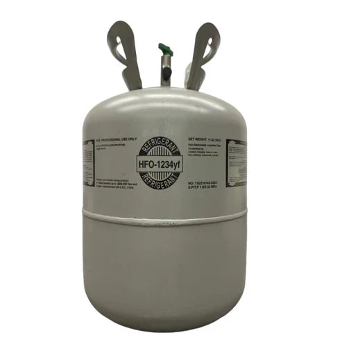 11LB R1234yf Refrigerant Freon for Air Conditioners - Steel Cylinder Packaging Tank